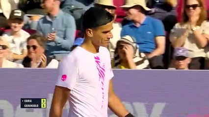 Cerúndolo eliminó a Coria y se metió en semifinales de Bastad