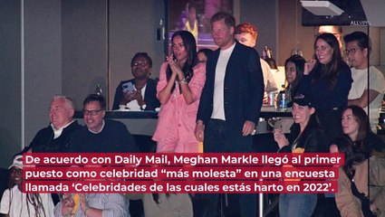 La "más molesta" - Celebridades que han criticado a Harry y Meghan