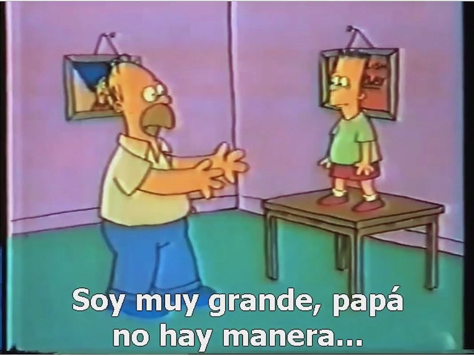 los simpson Temporada 0 Capitulo 3 Bart Jumps Vídeo Dailymotion