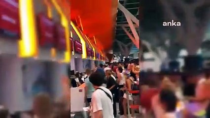 Erdoğan'ın açtığı Ercan Havalimanı'nın yeni binasının elektrik sistemi çöktü!