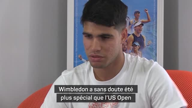 ATP - Alcaraz : Wimbledon a sans doute été plus spécial que l'US Open