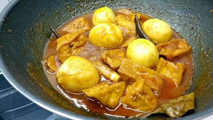RESEP SEMUR TAHU DAN TELUR