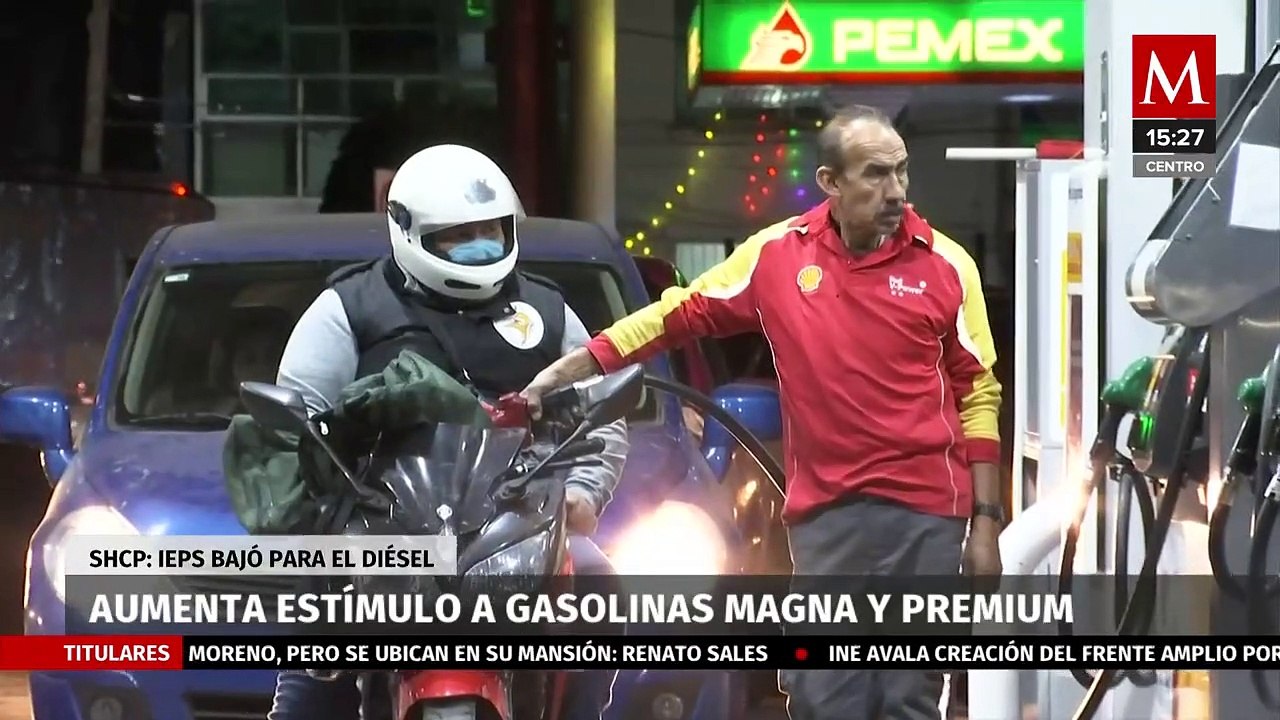 Hacienda aumenta estímulo fiscal al IEPS para gasolinas Magna y Premium