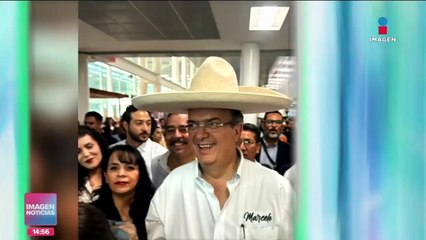 Marcelo Ebrard presenta su "Plan Ángel" en Colima