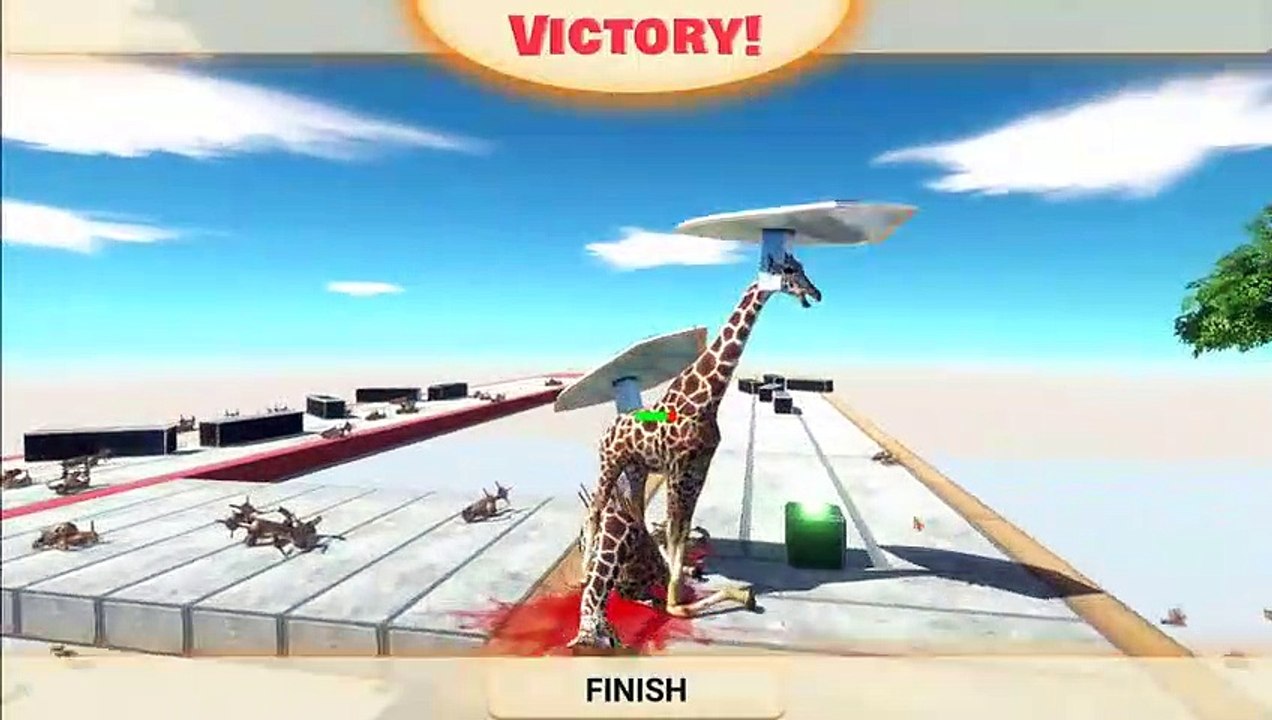 Testing Shield!   Run for Turn Off The Ballista Rain - Animal Revolt Battle Simulator