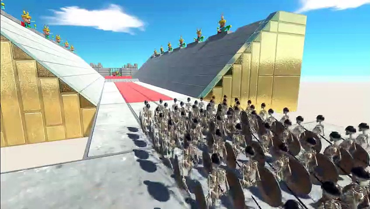 ⚡️Run away from the Crypto Bro attack with NFT balls - Animal Revolt Battle Simulator