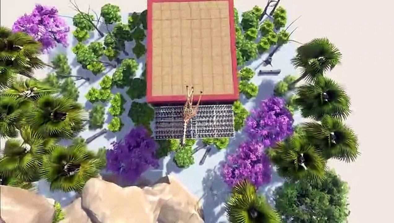 [ Extreme Sport ] Jumping off a Mountain & Harpoon - Animal Revolt Battle Simulator