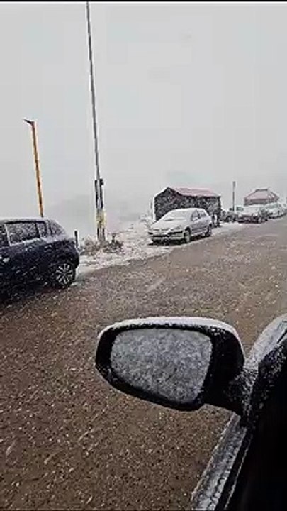 Nieve las leñas