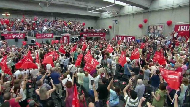 Candidatos encerram campanha para legislativas na Espanha