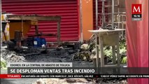 Desplome de ventas en Central de Abasto de Toluca tras incendio; piden nueva Mesa Directiva