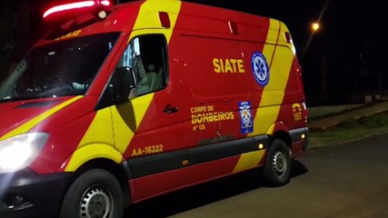 Trabalhador bate a cabeça durante acidente e precisa ser socorrido no Alto Alegre