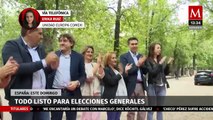 ¡Todo listo! Elecciones generales para elegir presidente en España se llevarán a cabo este domingo