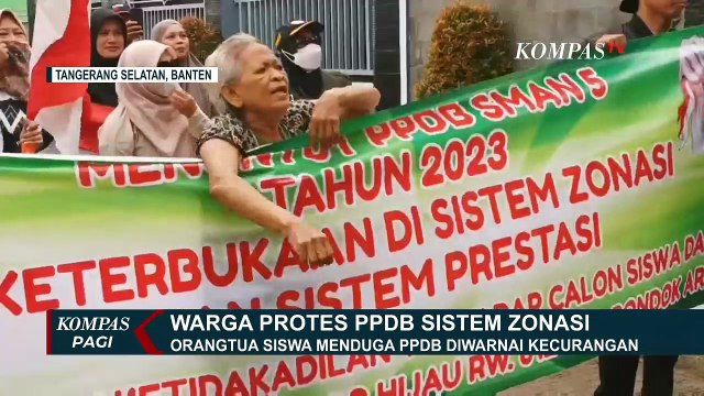 Warga Kompleks Puri Bintaro Hijau Protes Soal PPDB Sistem Zonasi di SMAN 5 Tangerang Selatan