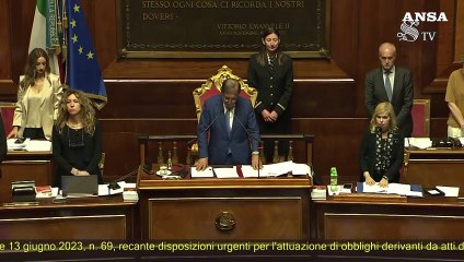 Borsellino, La Russa lo ricorda al Senato:  "Un grande eroe italiano"
