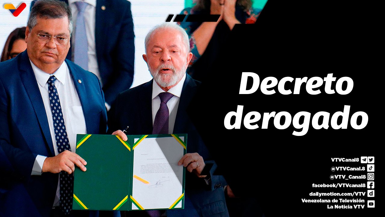 Tras la Noticia | Presidente Lula Da Silva firm...