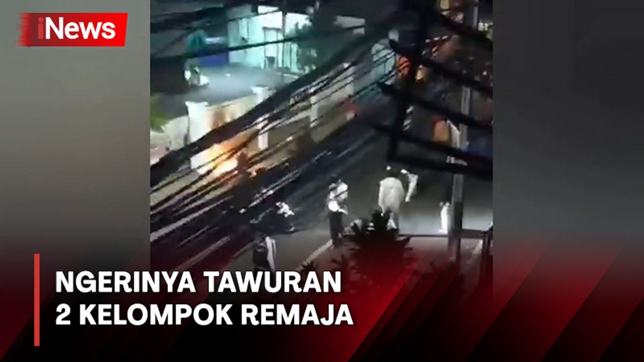2 Kelompok Remaja Tawuran, Aksi Diwarnai Perang Bom Molotov dan Sajam di Johar Baru