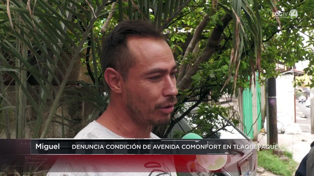 Vecinos denuncian que los trabajos del SIAPA han destrozado una avenida en Tlaquepaque