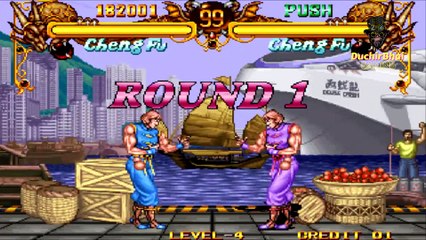 Double Dragon Cheng fu vs Cheng fu Fight