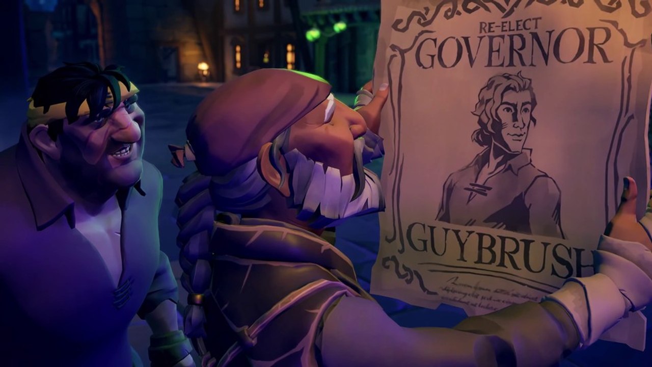 Sea of Thieves trifft Monkey Island: Video stellt euch das neue Melee Island vor