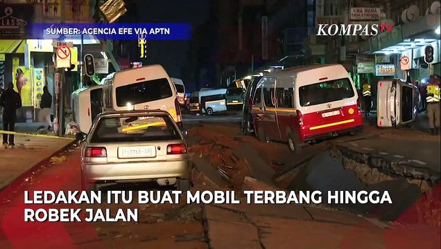 Kesaksian Warga Lihat Detik-Detik Ledakan Misterius di Johannesburg yang Sebabkan 48 Orang Terluka