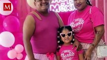 Padre rompe estereotipos vistiéndose de ROSA para ir con su hija al estreno de Barbie