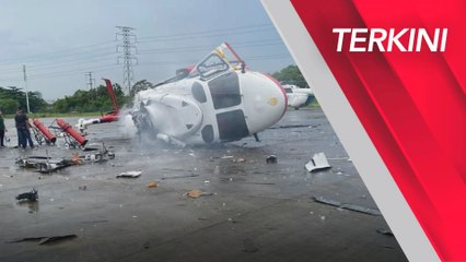 [TERKINI] Helikopter terhempas, semua dilaporkan selamat