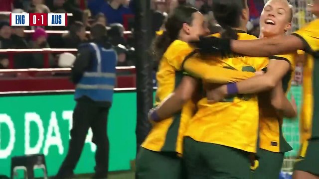England 0-2 Australia Highlights - Lionesses Suffer First Defeat Under Sarina Wiegman