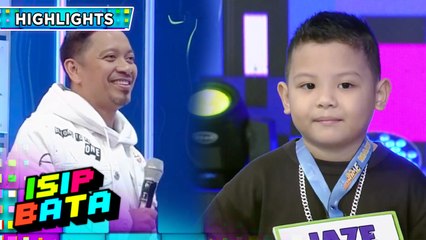 Jhong gives the title 'Sample Prince' to Jaze | Isip Bata