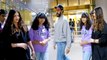 Aishwarya & Abhishek Papped With Their Daughter Aaradhya At Airport