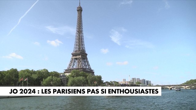 JO 2024 : les Parisiens pas si enthousiastes