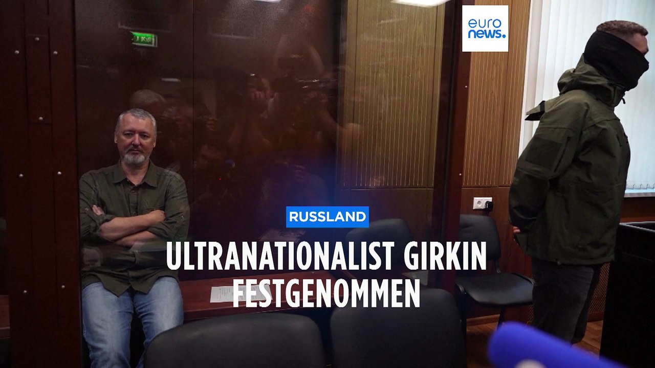 'Feige Mittelmäßigkeit': Russischer Putin-Kritiker und Ultranationalist Girkin verhaftet