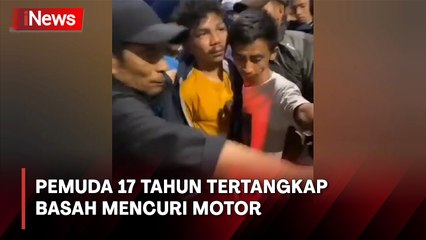 Kedapatan Curi Motor, Pelaku Dihajar Massa di Kolong Roxy