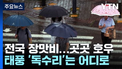 [날씨] 호남 서해안 호우특보...밤부터 수도권에도 집중호우 / YTN