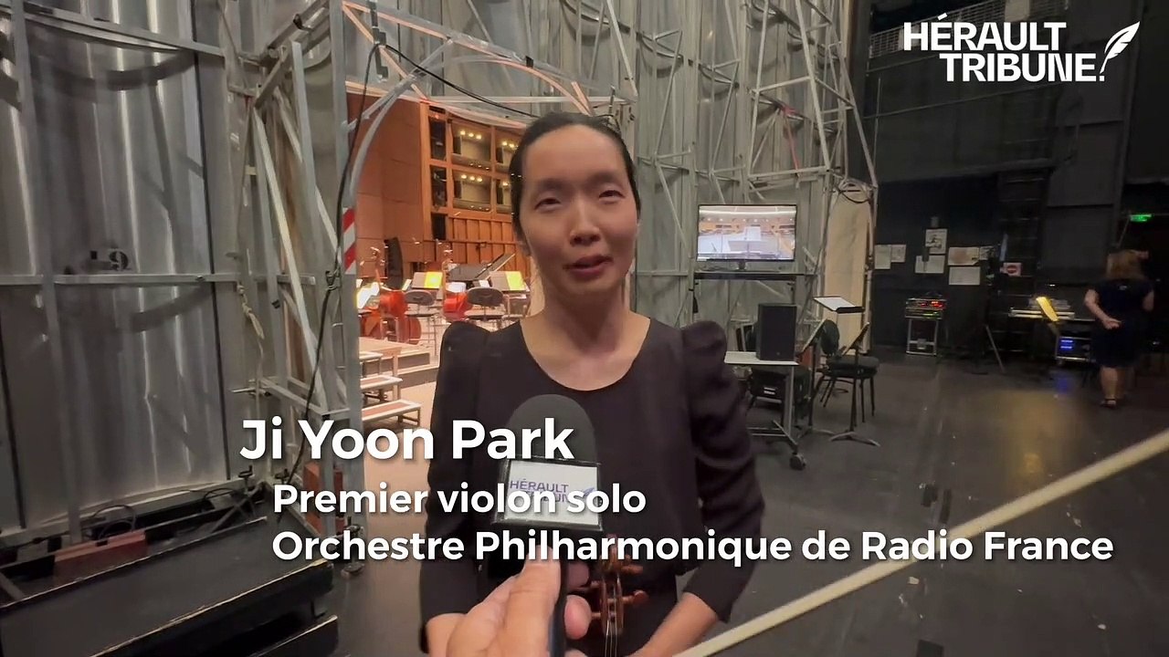 Ji Yoon Park, premier violon solo de l’Orchestre Philharmonique de Radio France