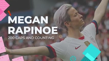 'Rapinoe is everything' - US fans hail veteran's 200th cap