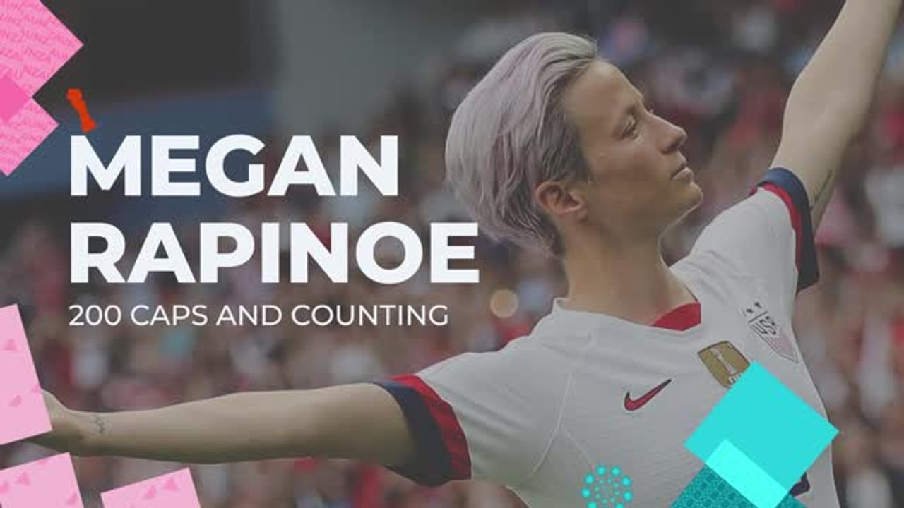 'Rapinoe is everything' - US fans hail veteran's 200th cap