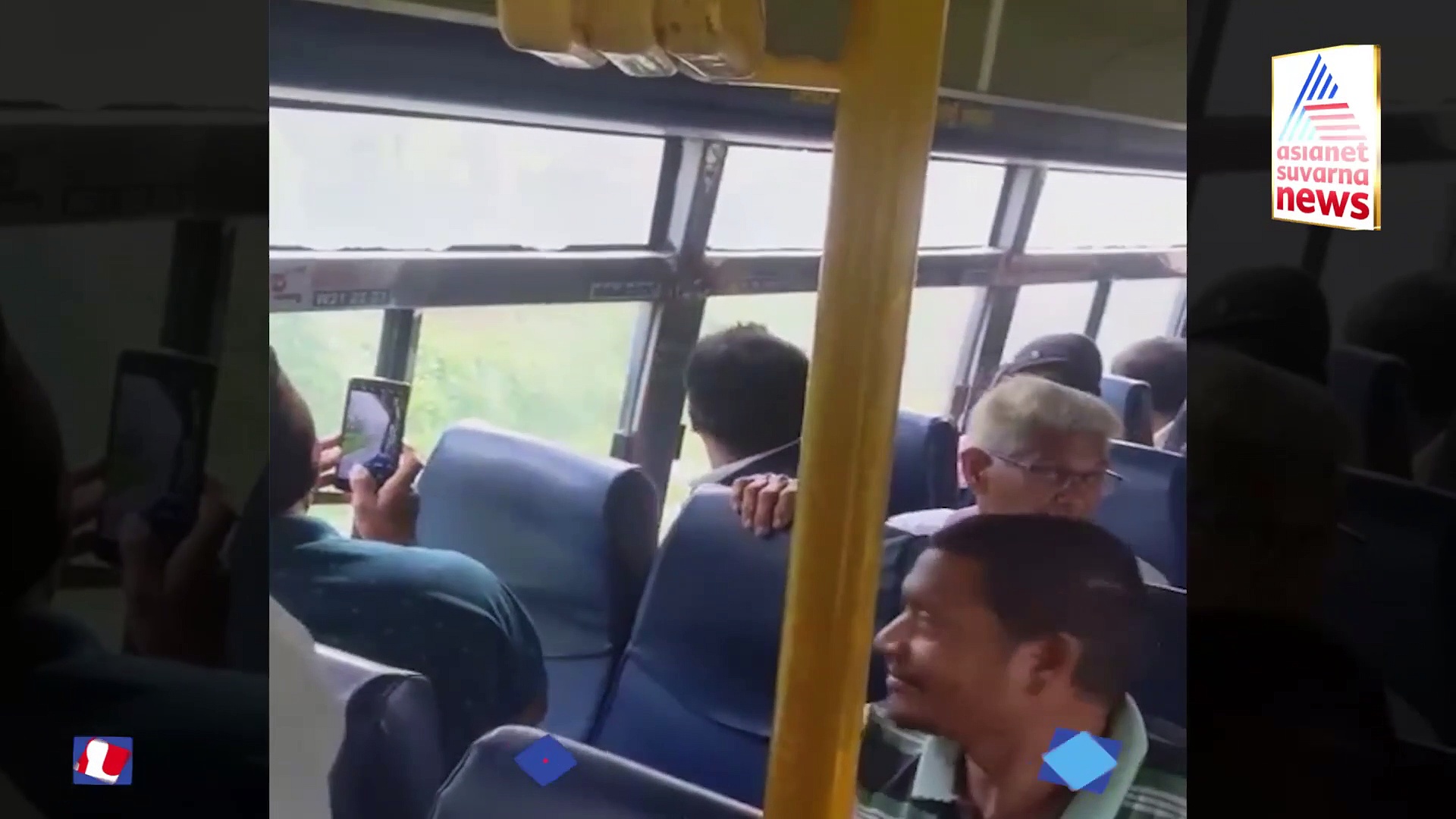 ಕೆಎಸ್ಆರ್‌ಟಿಸಿ ಬಸ್ ಮೇಲೆ ಕಾಡಾನೆ ಅಟ್ಯಾಕ್: ಭಯಾನಕ ವಿಡಿಯೋ..!