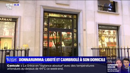 Cambriolage de Donnarumma: que s'est-il passé?