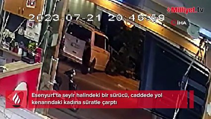 Esenyurt’ta trafik magandasının çarptığı kadın hayatını kaybetti