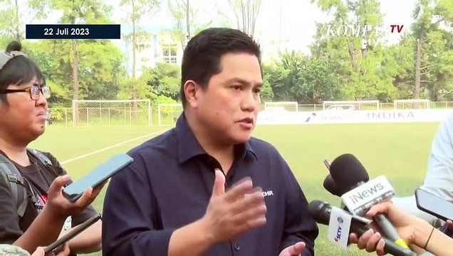 Kala Erick Thohir Bicara soal Kemungkinan Dirinya Jadi Bakal Cawapres di Pilpres 2024