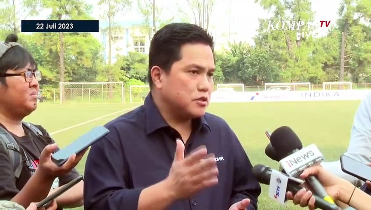 Kala Erick Thohir Bicara soal Kemungkinan Dirinya Jadi Bakal Cawapres di Pilpres 2024