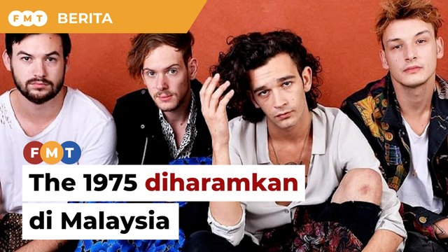 The 1975 diharam buat persembahan di Malaysia