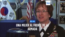 Biden nomina a Lisa Franchetti para estar al frente de la Armada, primera mujer que aspira a ello