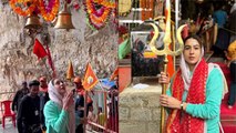 Sara Ali Khan Amarnath Yatra के दौरान Baba Barfani Darshan Video Viral | Boldsky