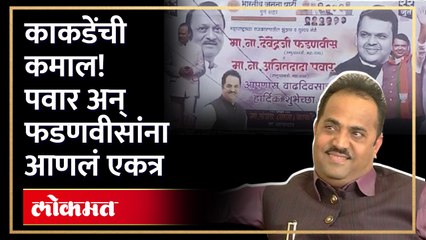 नागपूरबरोबरच पुण्यातल्या बॅनरचीही चर्चा! पवार अन् फडणवीस एकाच बॅनरवर