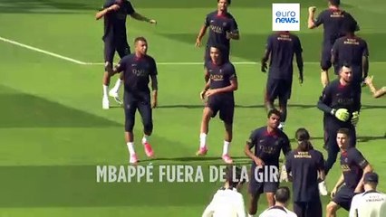 El PSG aparta a Mbappé, entre rumores de un posible acuerdo del delantero con el Real Madrid