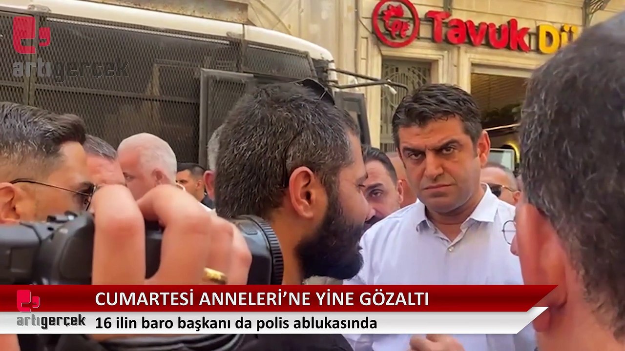 Cumartesi Anneleri’ne yine gözaltı: 16 ilin baro başkanı da polis ablukasında