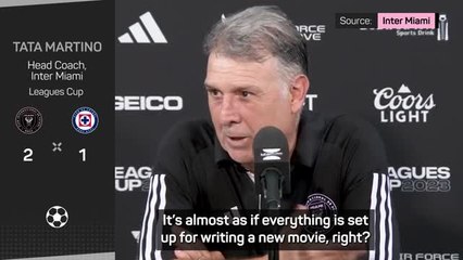 Messi's Miami winner 'like a movie' - Martino