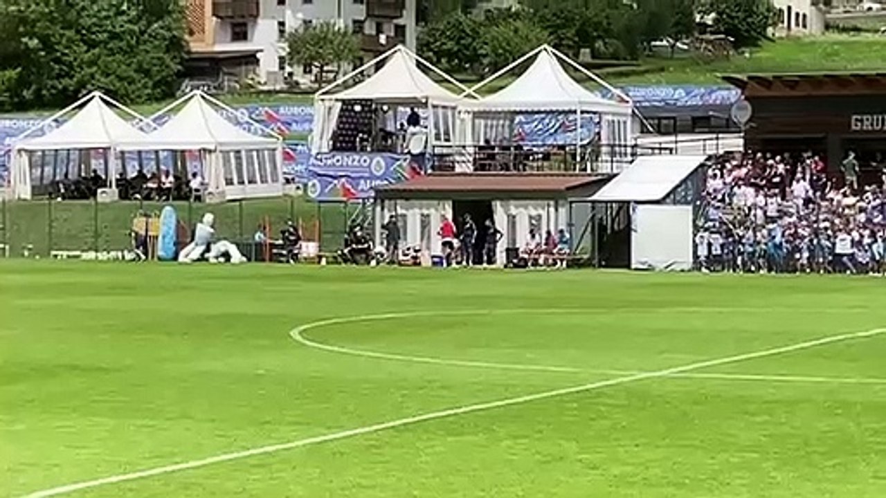 Lazio, colloquio Sarri-Immobile a fine allename...