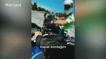 Samsun'da polisin motosikletli gence sözleri duygulandırdı: Bakan Yerlikaya'dan teşekkür telefonu